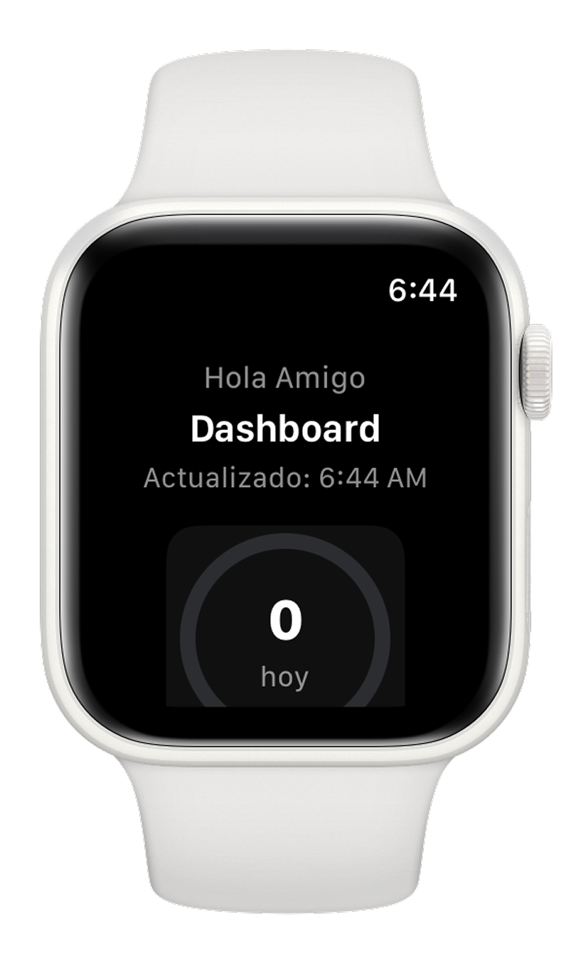 CigCount Apple Watch - Diseño Watch First